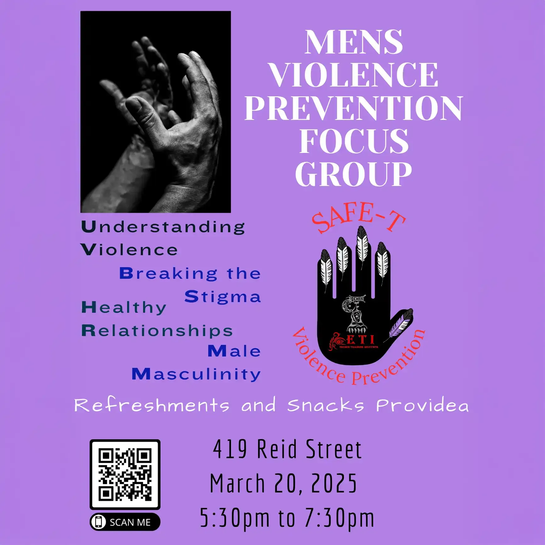 Men's Violence Prevention Focus Group