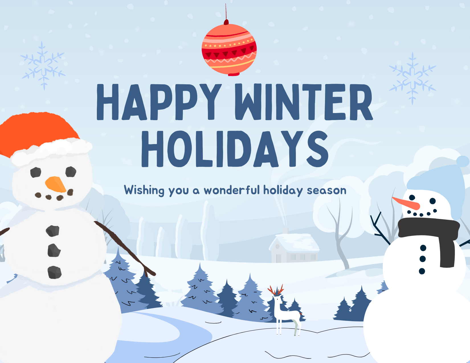 Winter Break - Center Closed